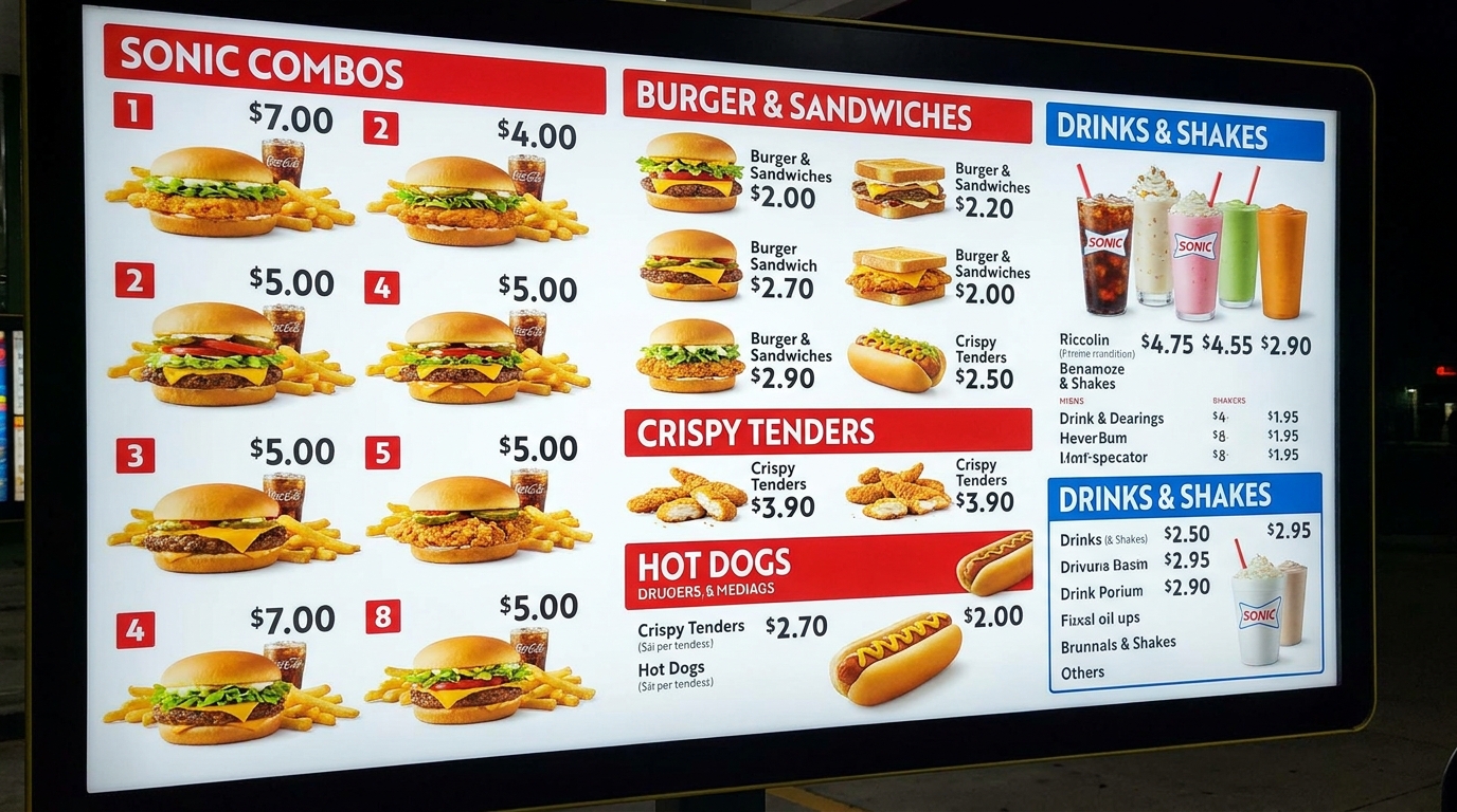 Sonic Happy Hour 2026: Half-Price Drinks, Times & Best Deals Guide