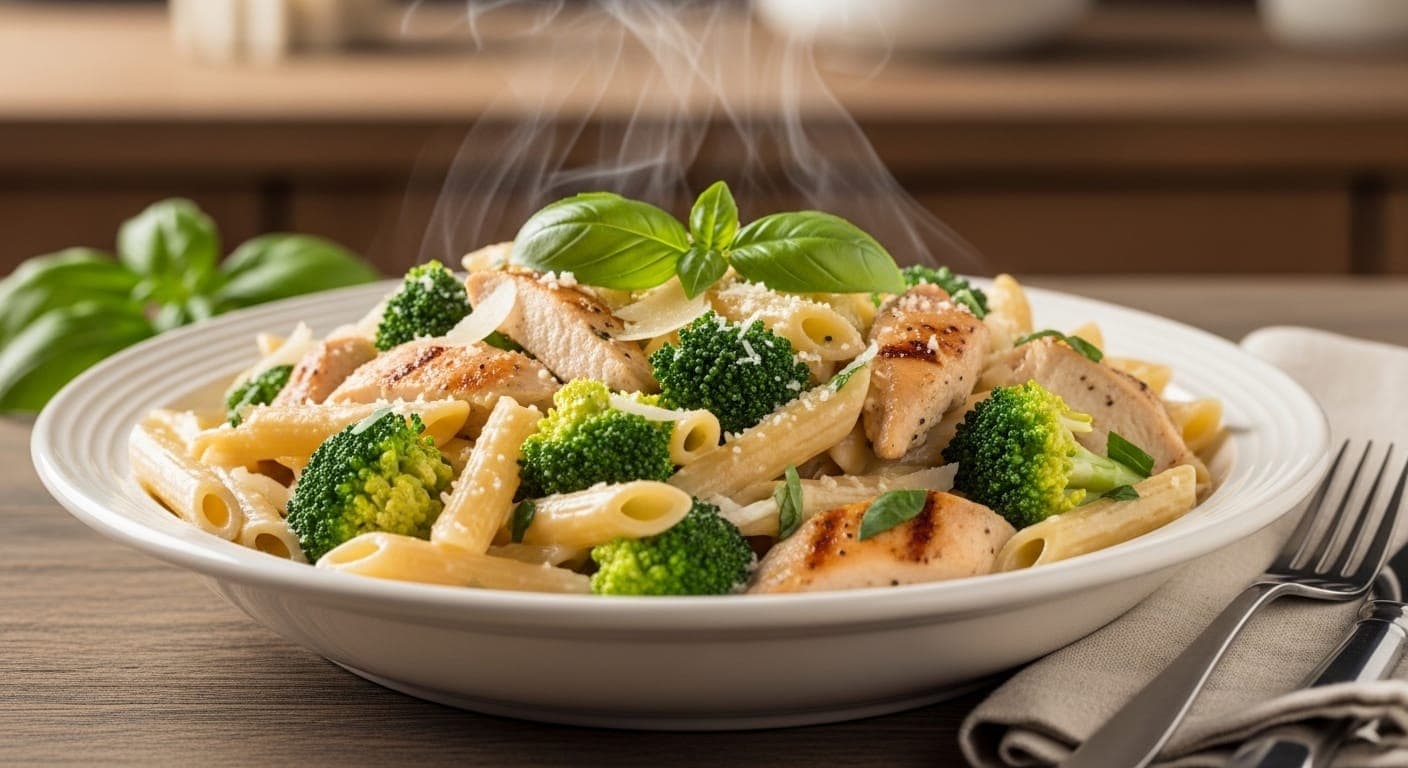 Classic Broccoli Chicken Alfredo