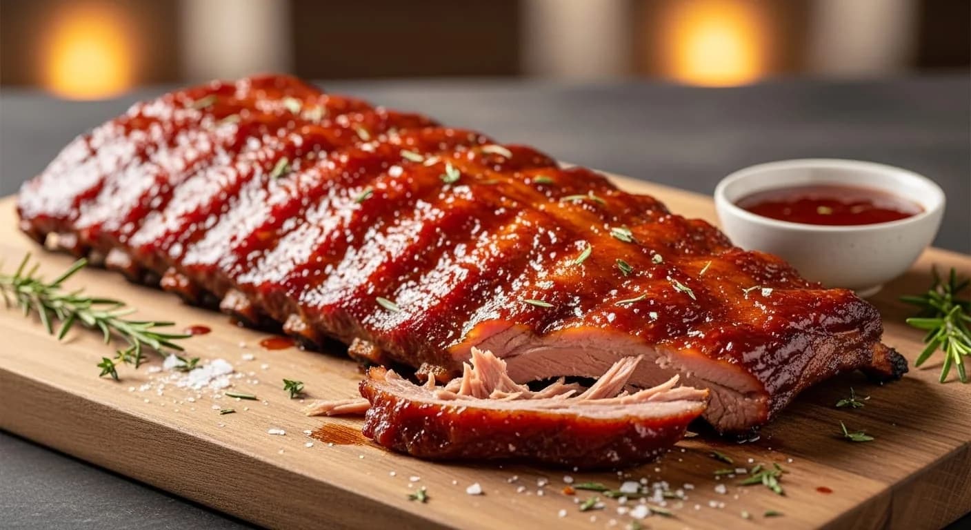 Double-Glazed Baby Back Ribs (Full Rack)