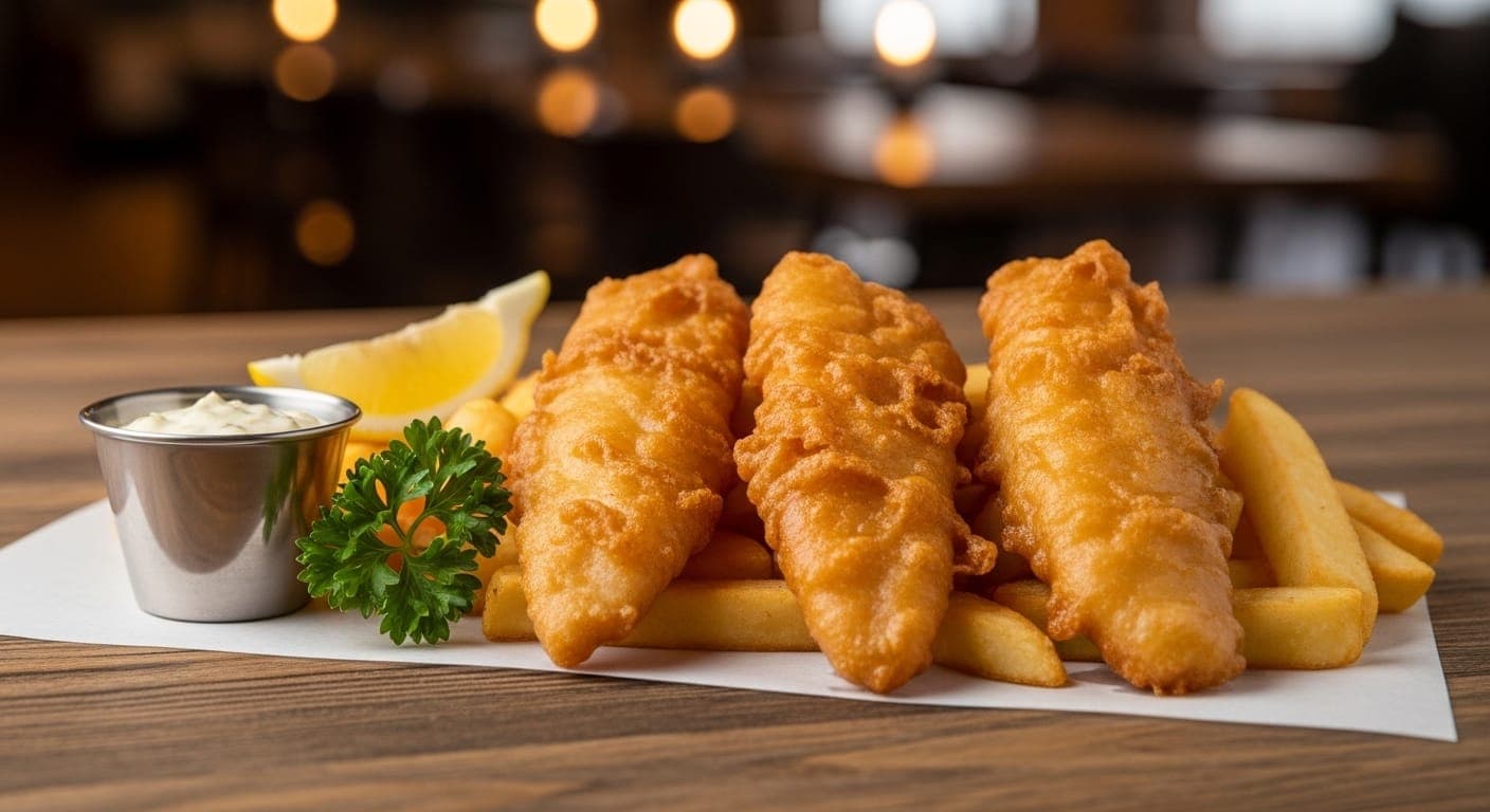 Hand Battered Fish & Chips