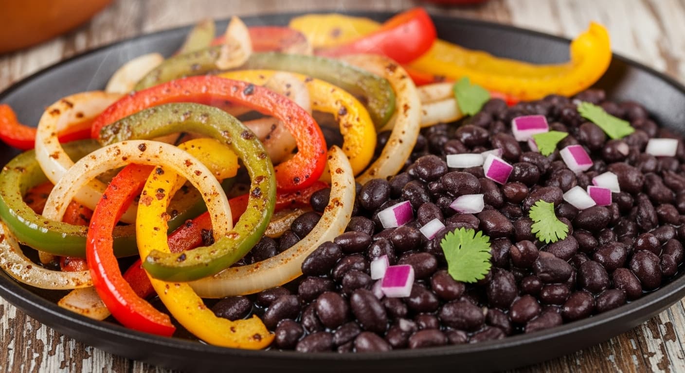 Fajita Vegetables at Chipotle - Included