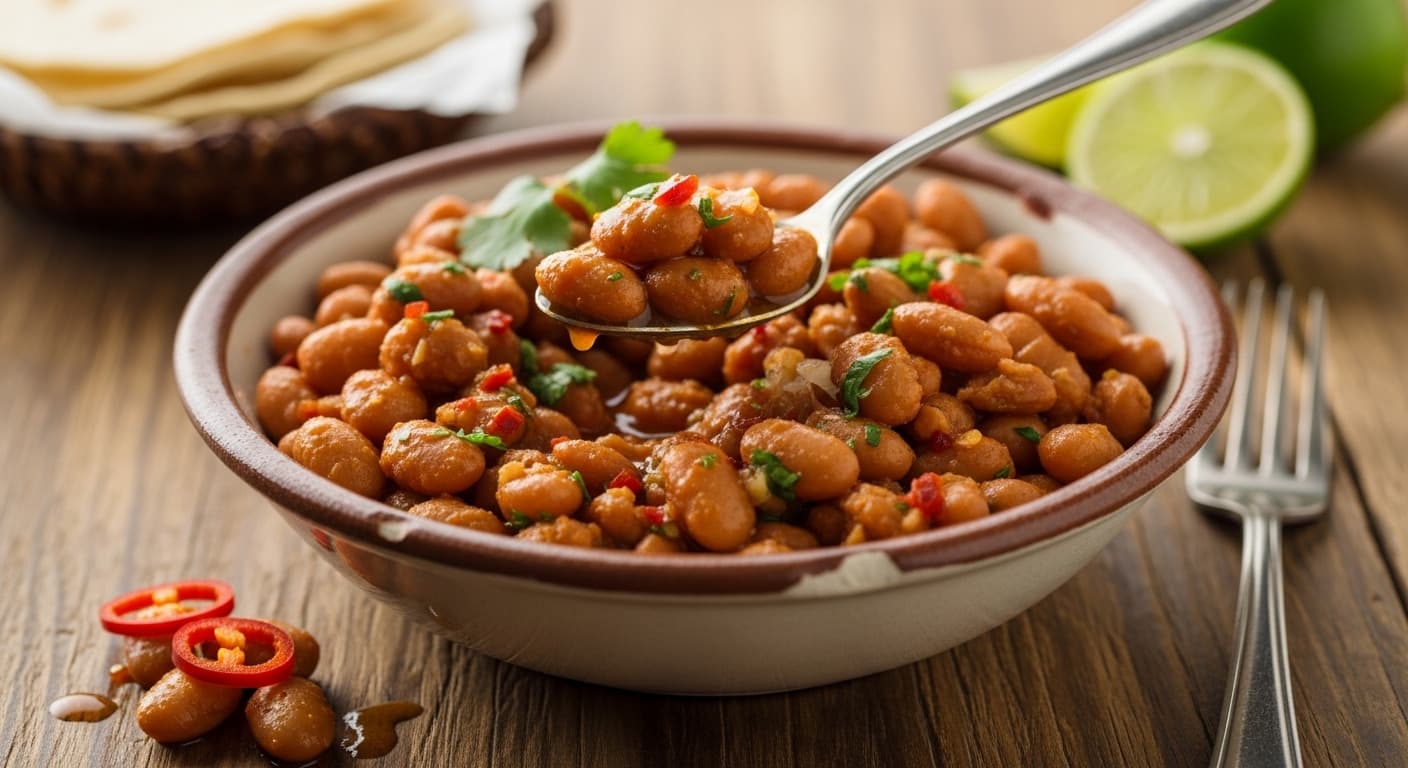 Pinto Beans at Chipotle - Included