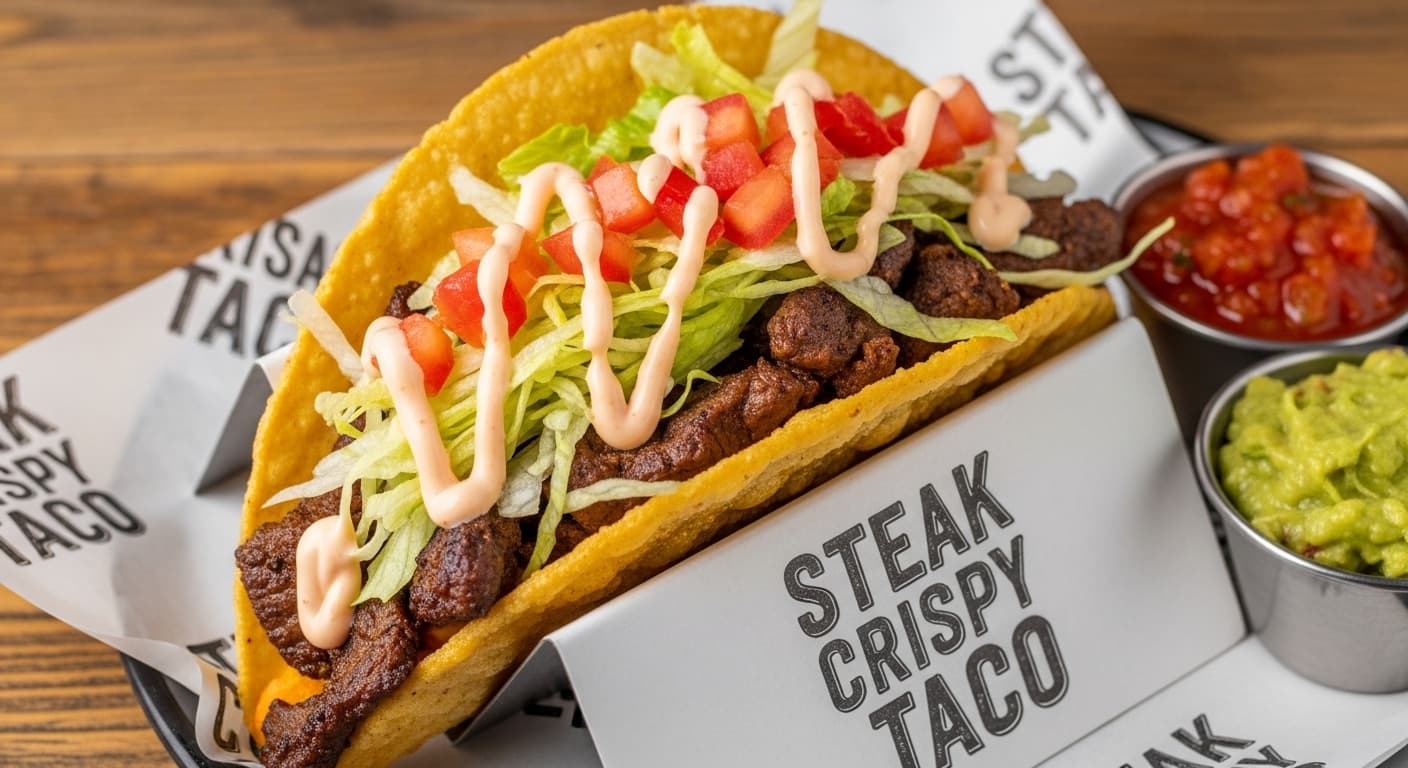 Steak Crispy Taco at Chipotle - $11.50