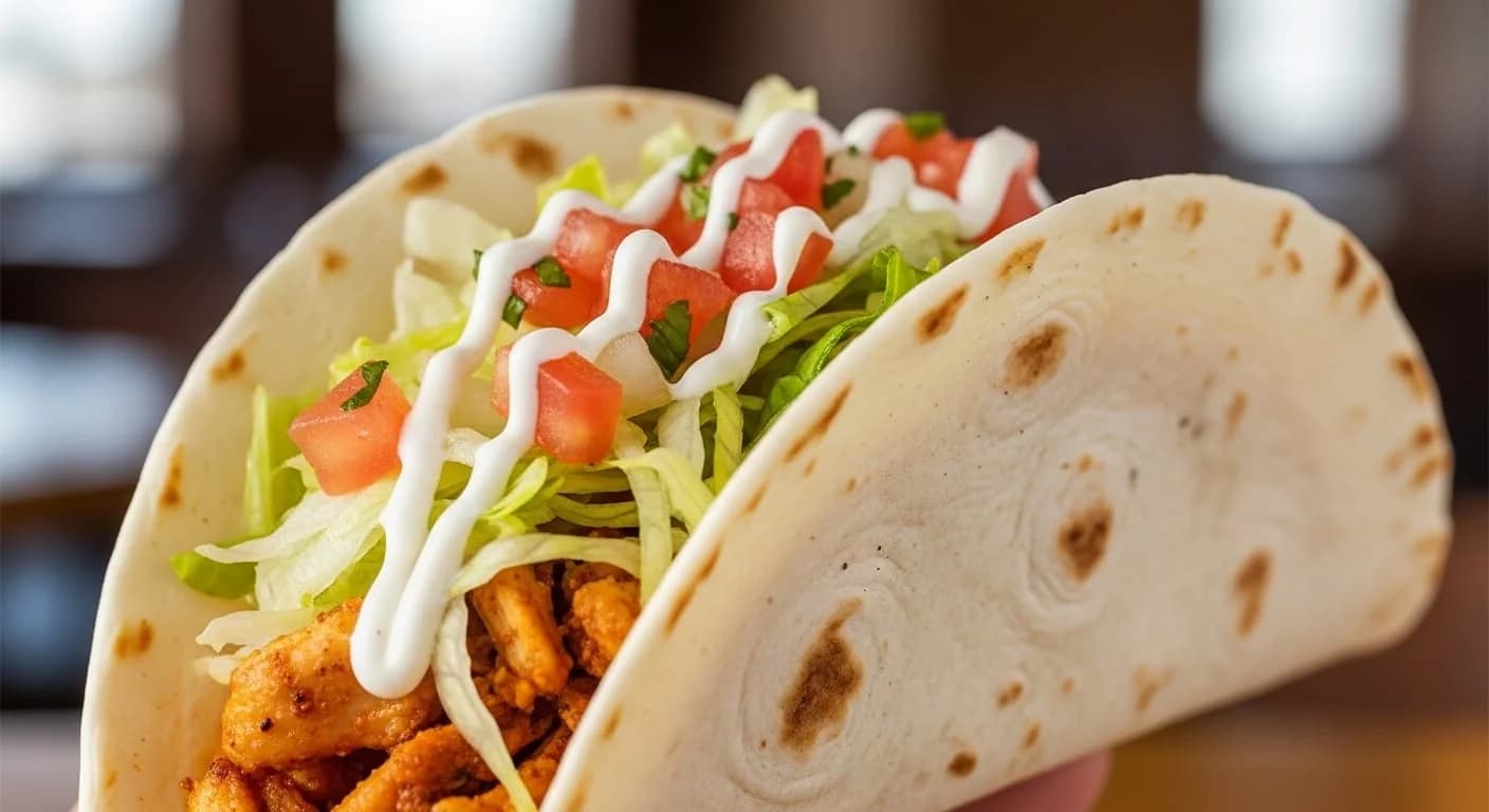 Chicken Soft Taco