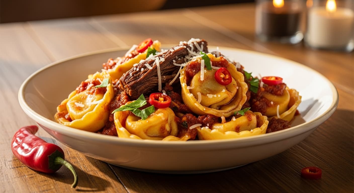 Braised Beef Tortelloni