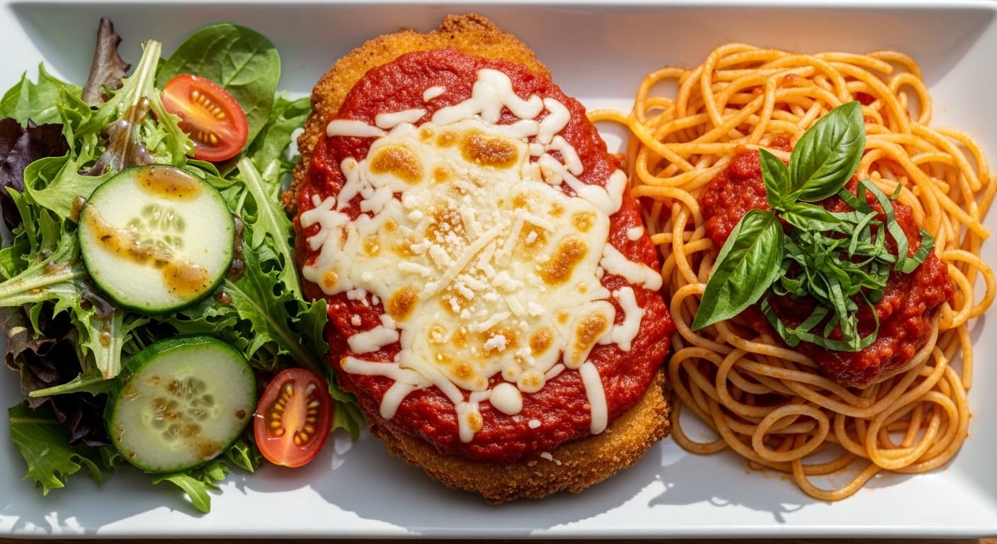 Chicken Parmigiana Lunch
