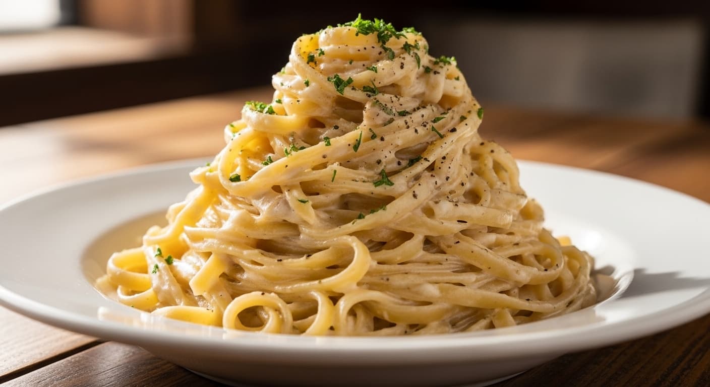 Fettuccine Alfredo (Large)