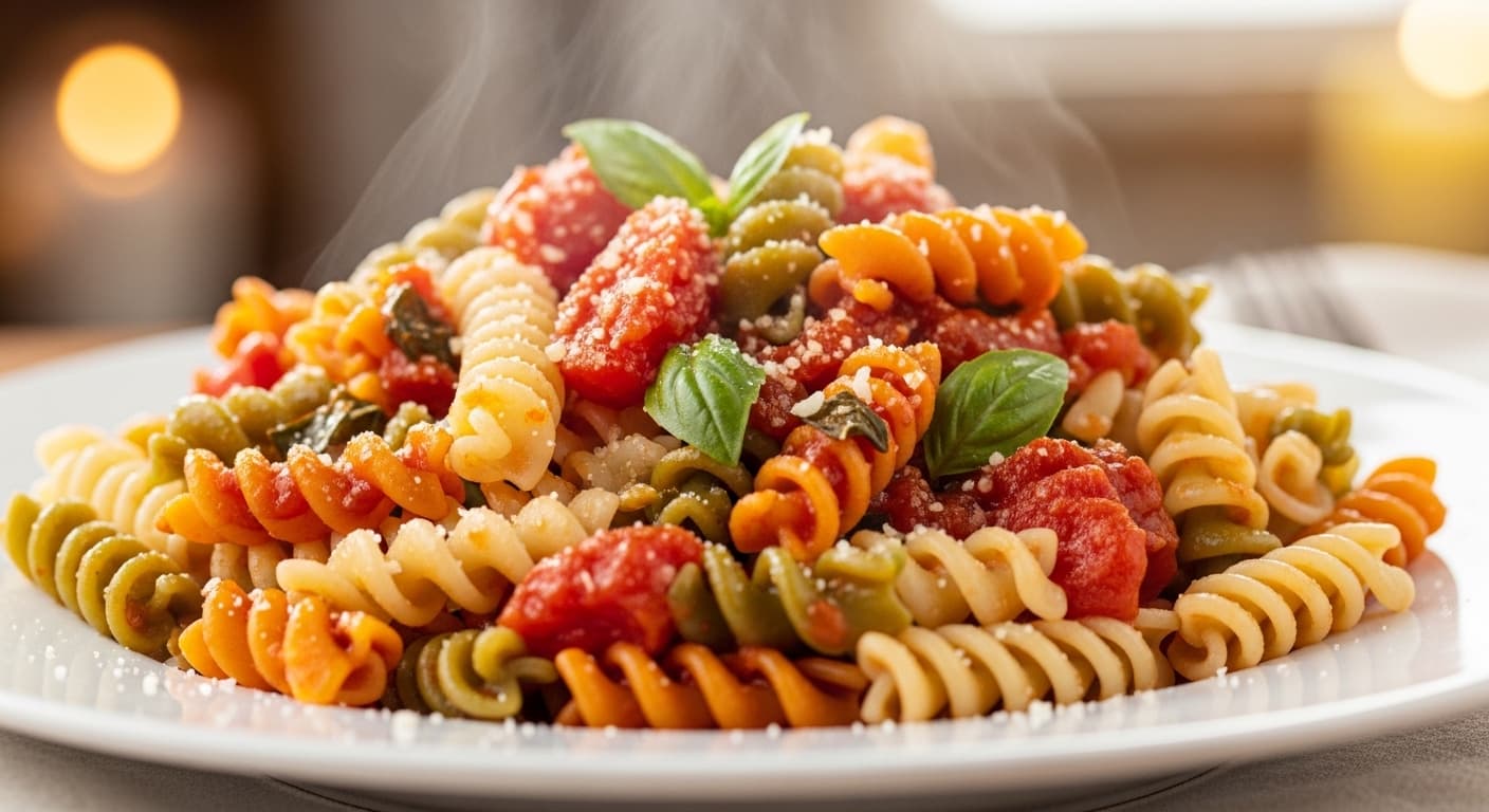 Rotini with Marinara