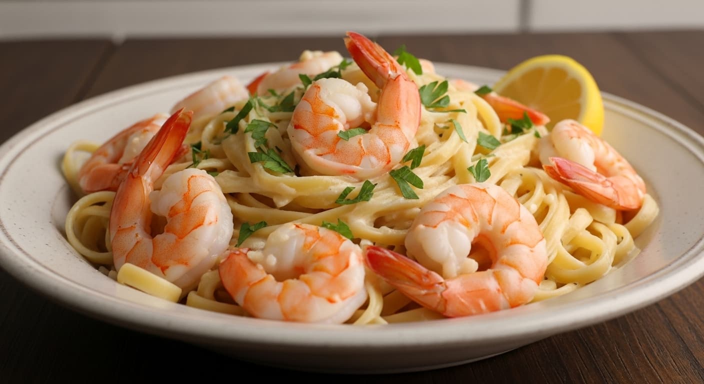 Shrimp Alfredo (Large)