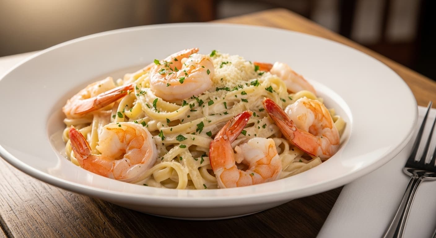 Shrimp Alfredo