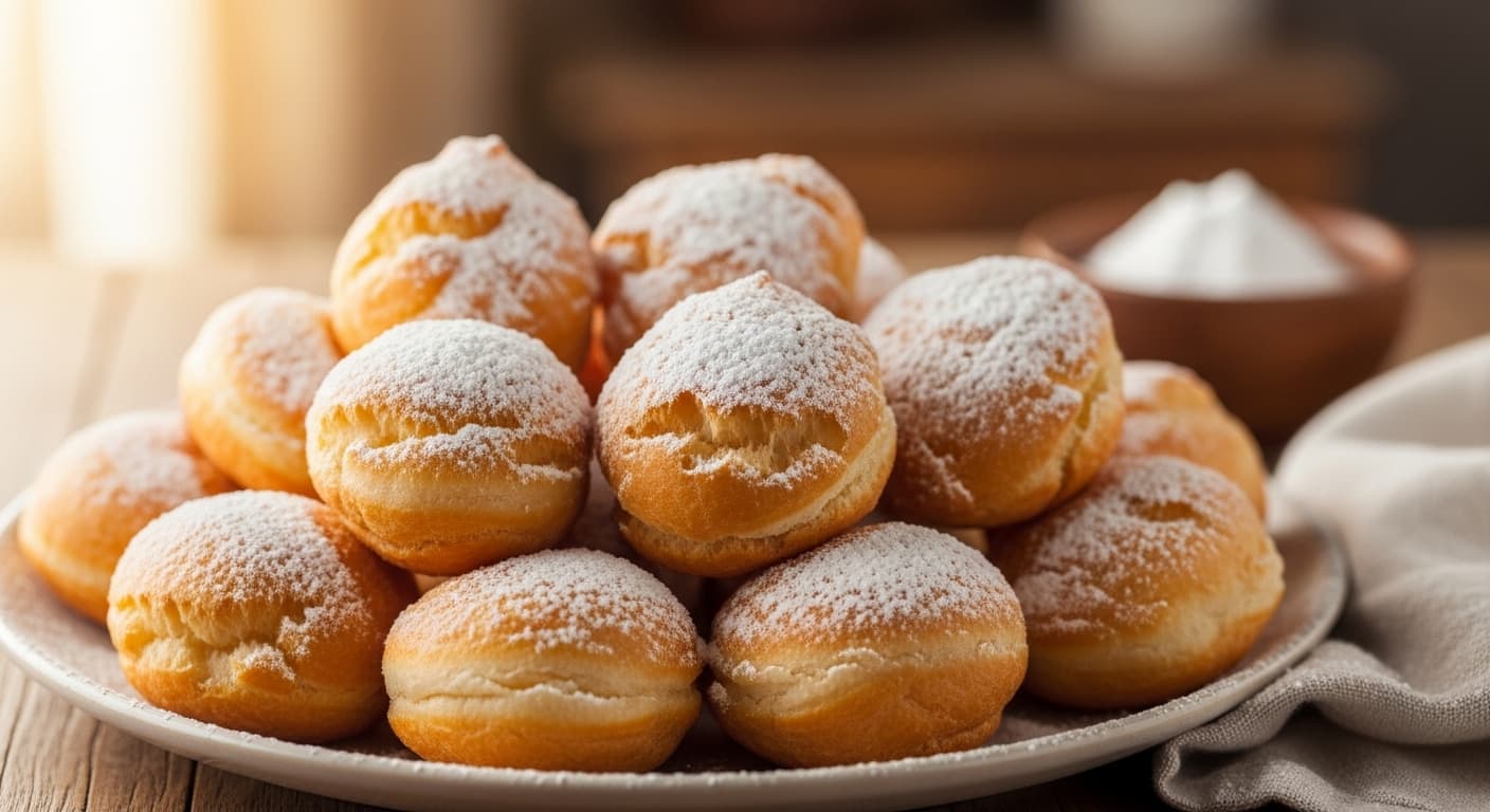 Warm Italian Doughnuts (Zeppoli)
