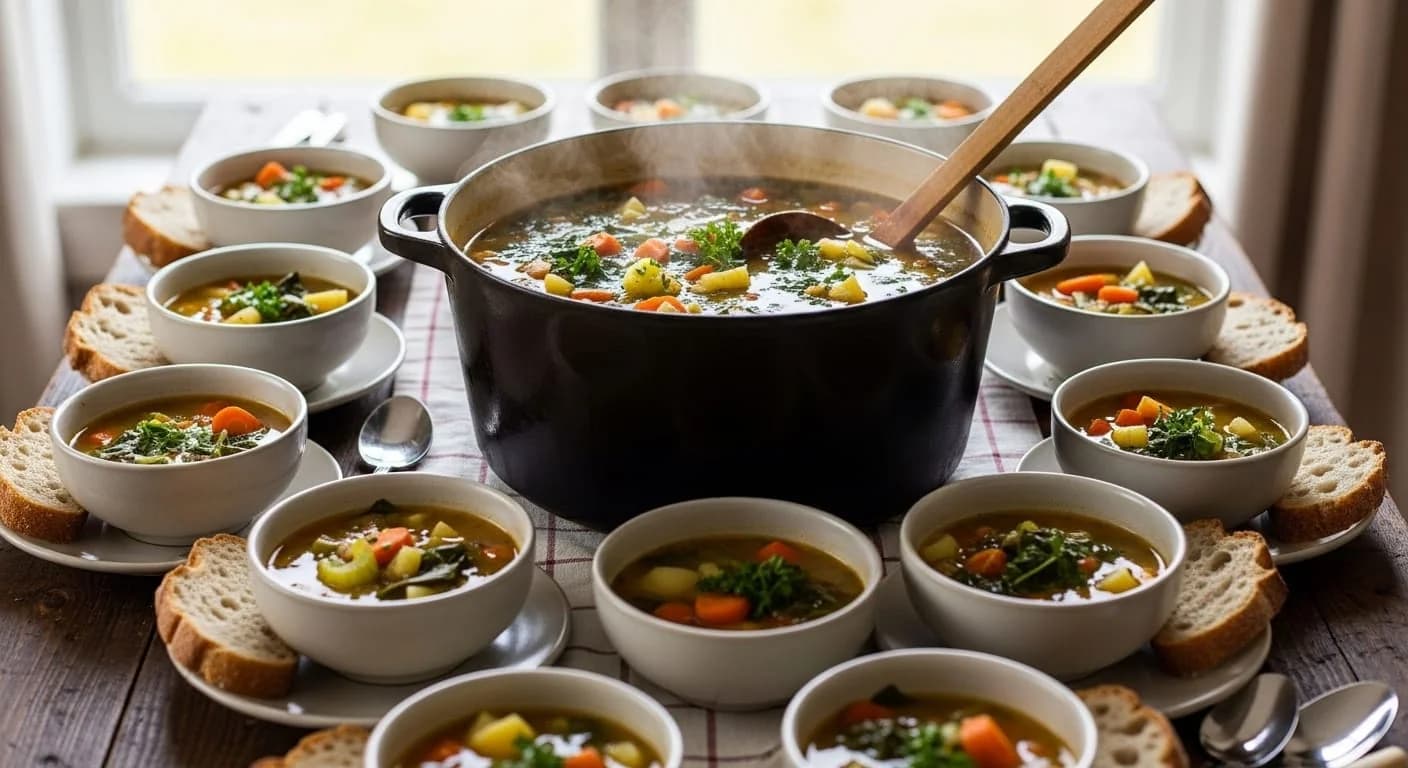 Homemade Soups Large (Serves 12)