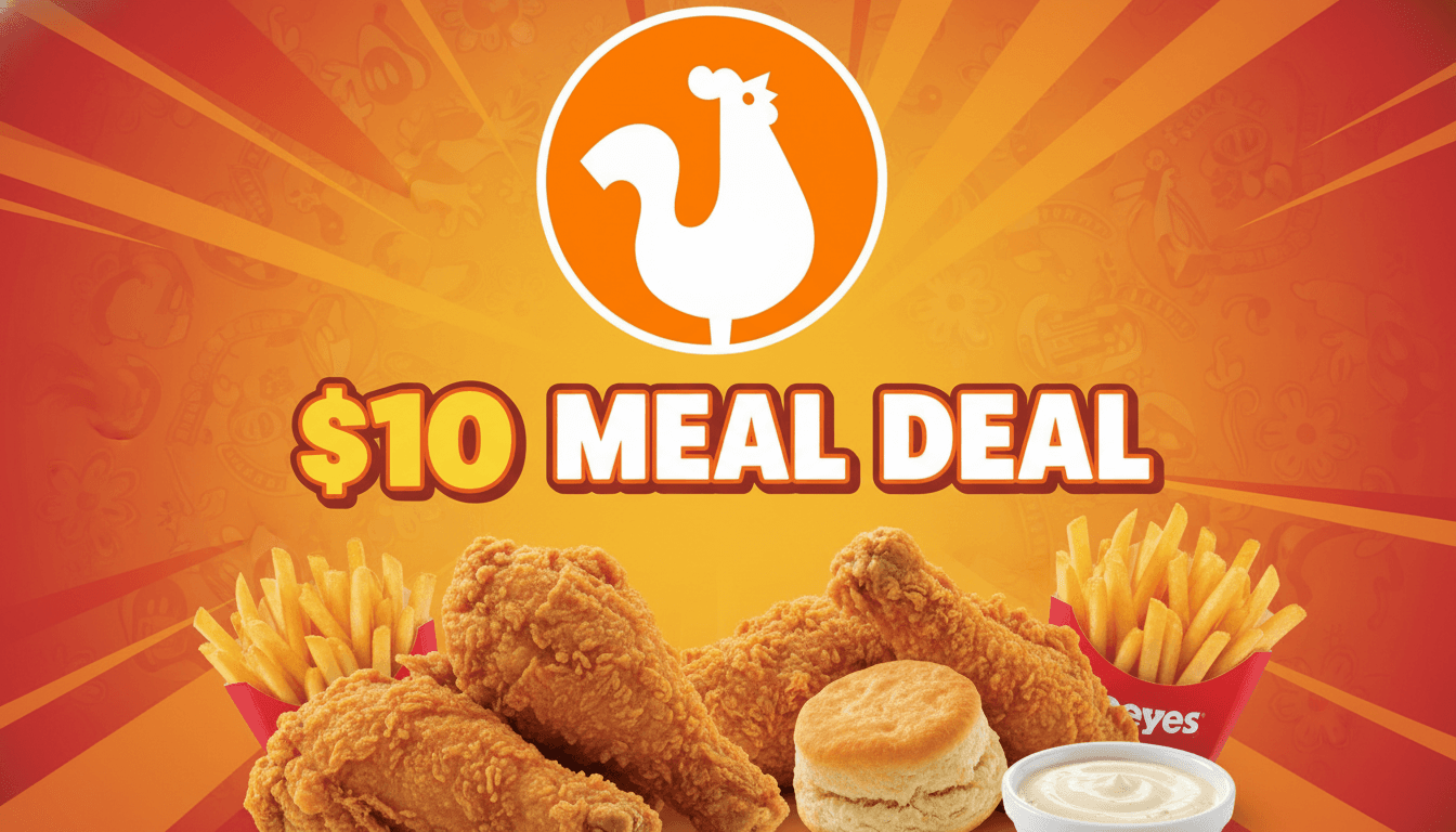$10 Meal Deal at Popeyes - $10.00