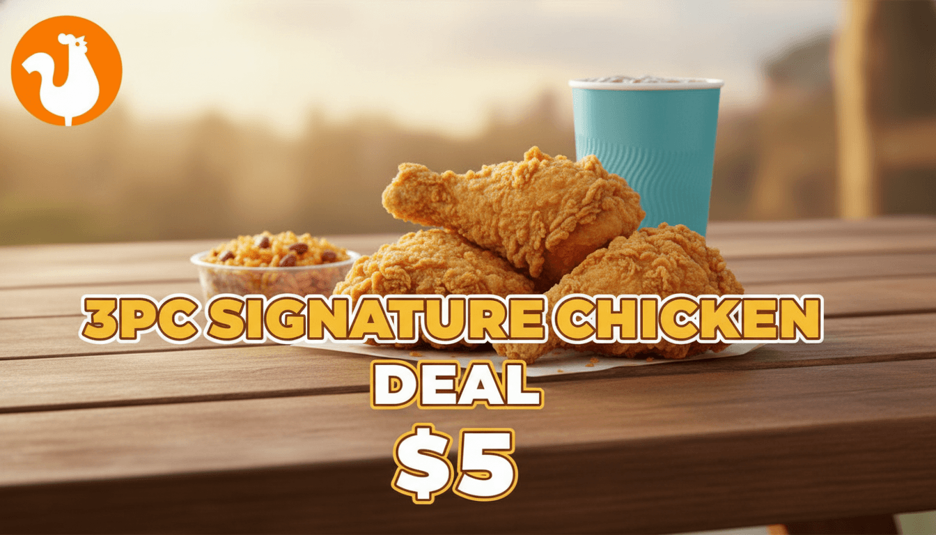 $5 Signature Chicken Deal