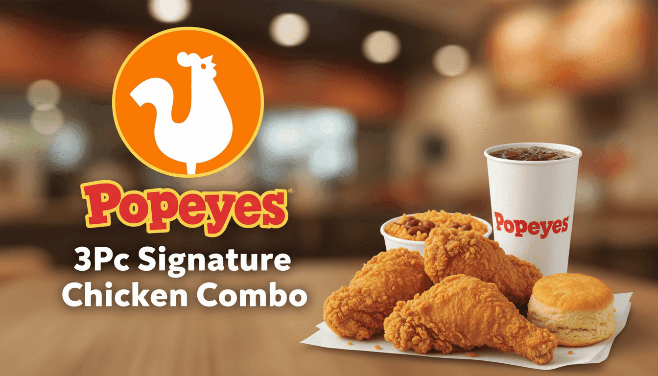 3Pc Signature Chicken Combo