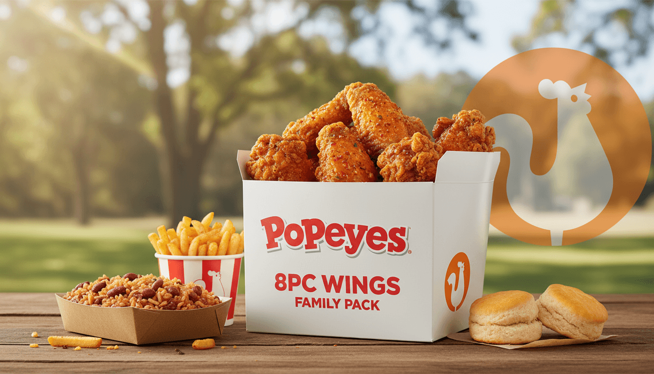 8Pc Wings Family Pack