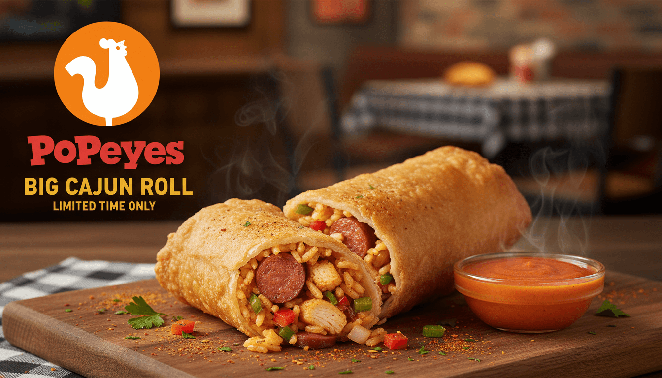 Big Cajun Roll at Popeyes - $3.99