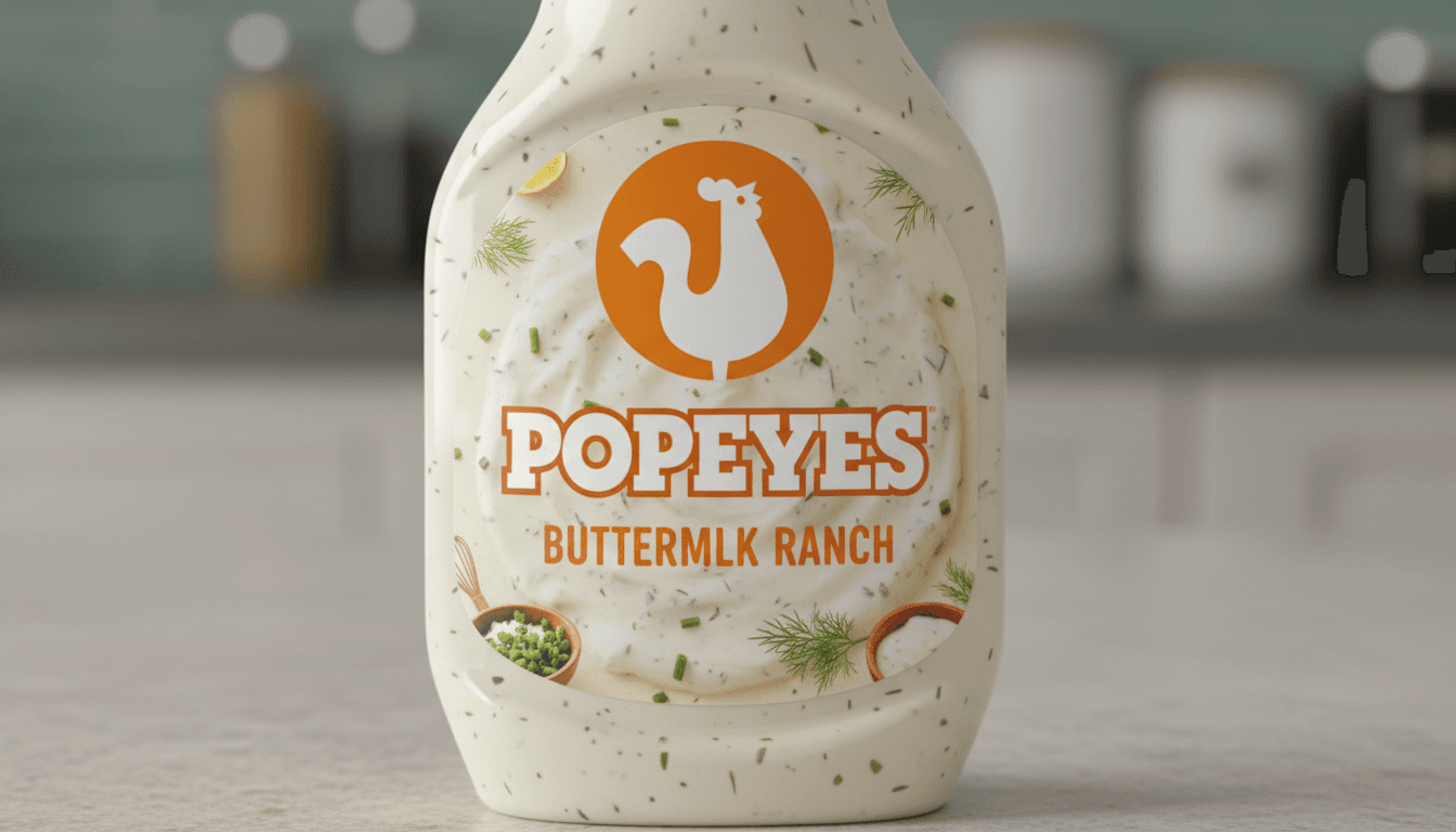 Buttermilk Ranch at Popeyes - $0.50