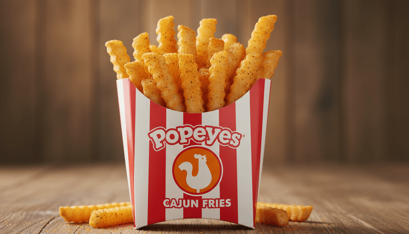 Cajun Fries at Popeyes - $3.49