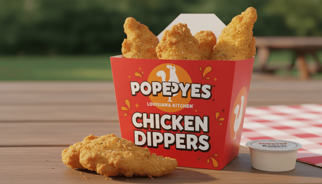 Chicken Dippers at Popeyes - $4.99