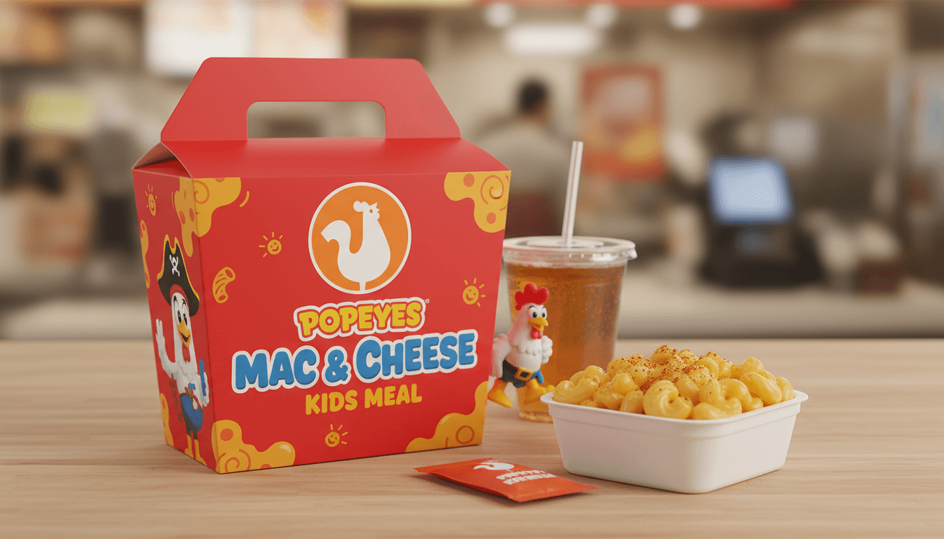 Mac & Cheese Kids Meal at Popeyes - $4.99