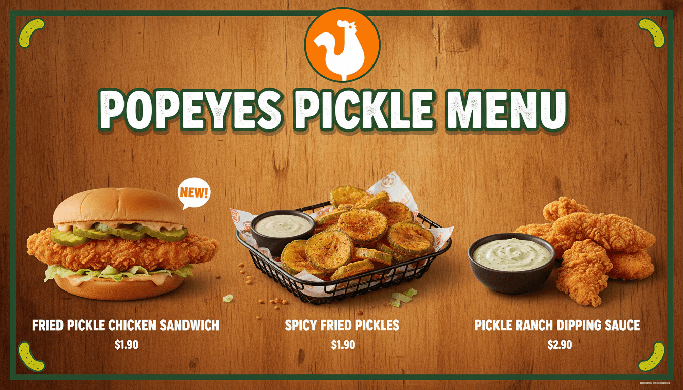 Pickle Menu