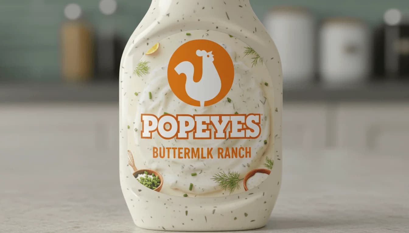 Buttermilk Ranch at Popeyes - $0.50