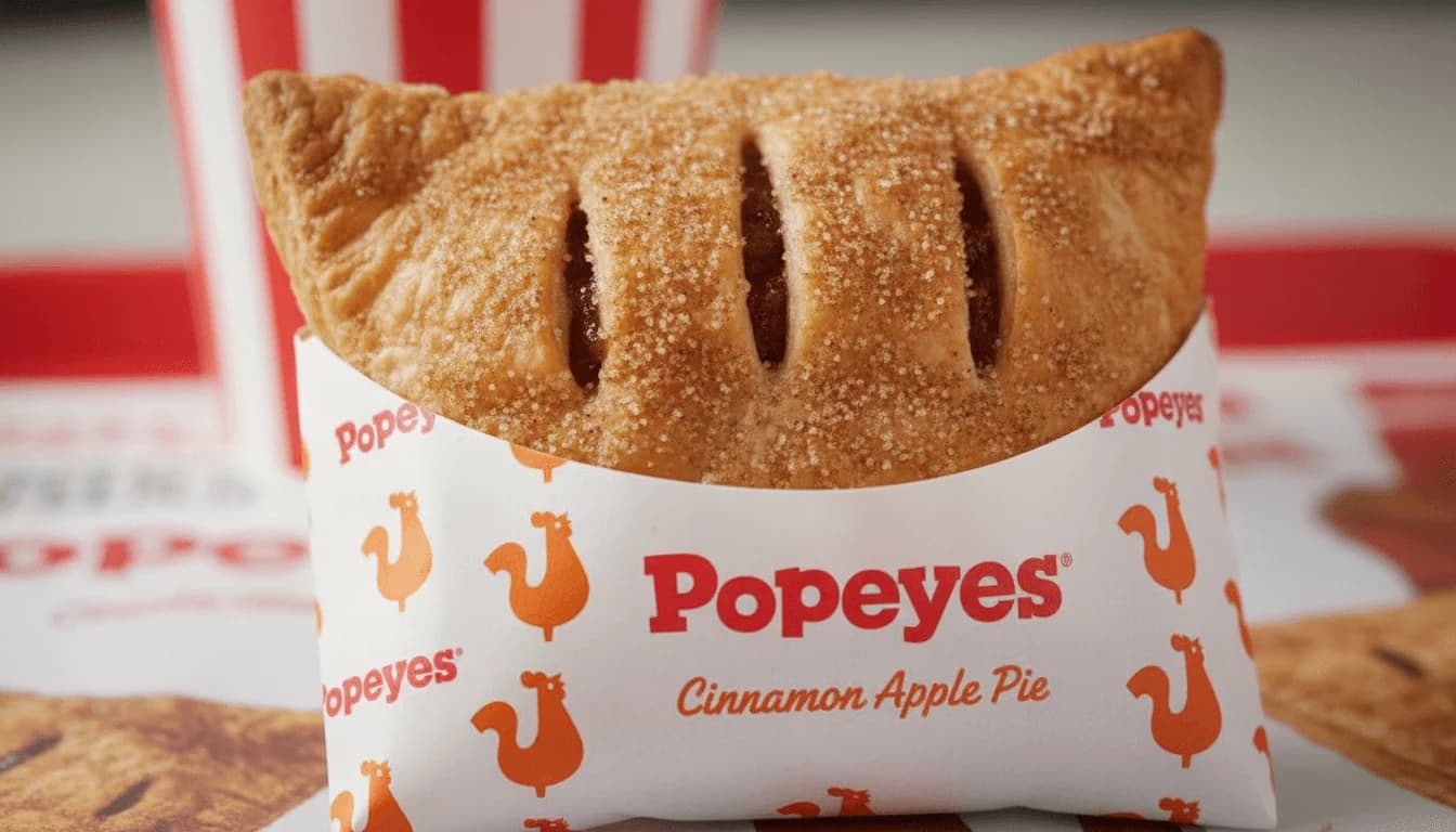Cinnamon Apple Pie at Popeyes - $2.49