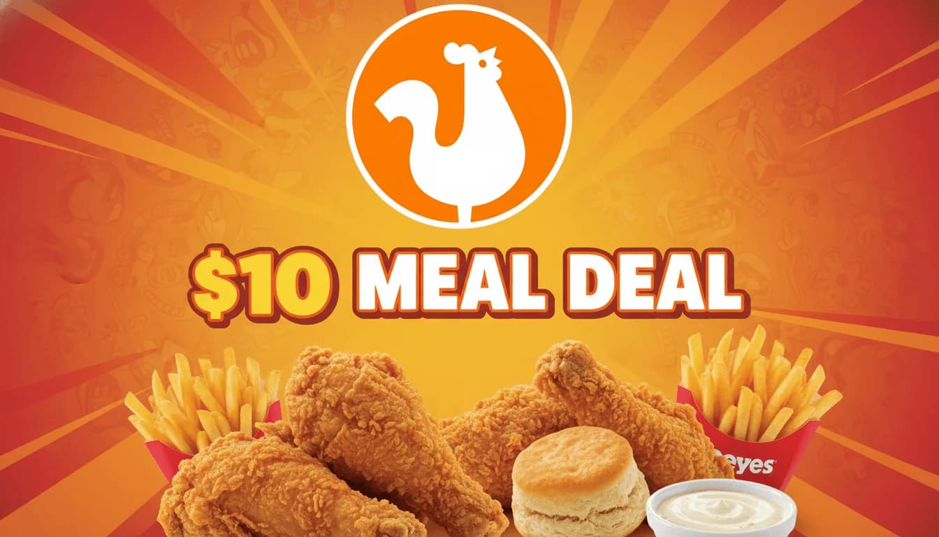 $10 Meal Deal at Popeyes - $10.00