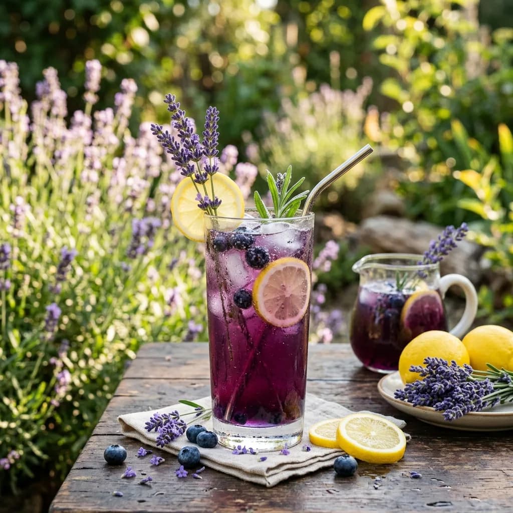 Blueberry Lavender Lemonade
