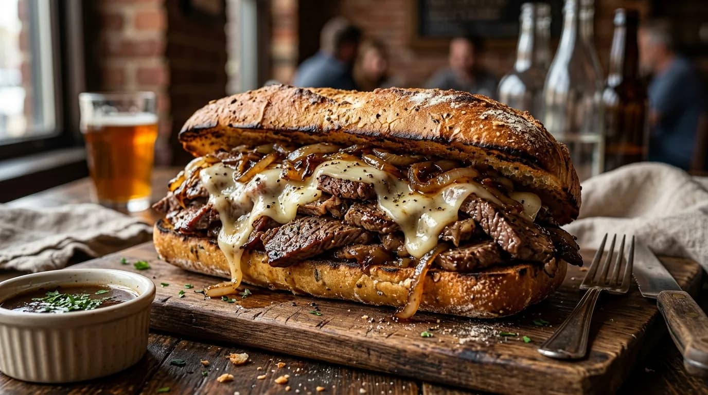 Philly Cheesesteak Sandwich
