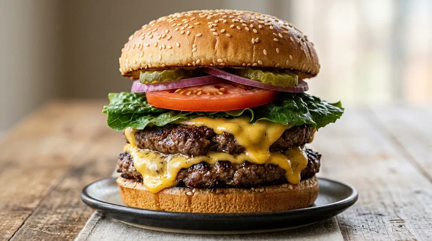SuperSONIC Double Cheeseburger