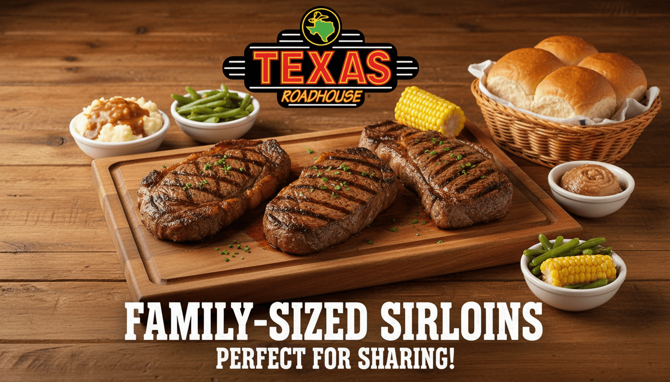 Family Sized Sirloins