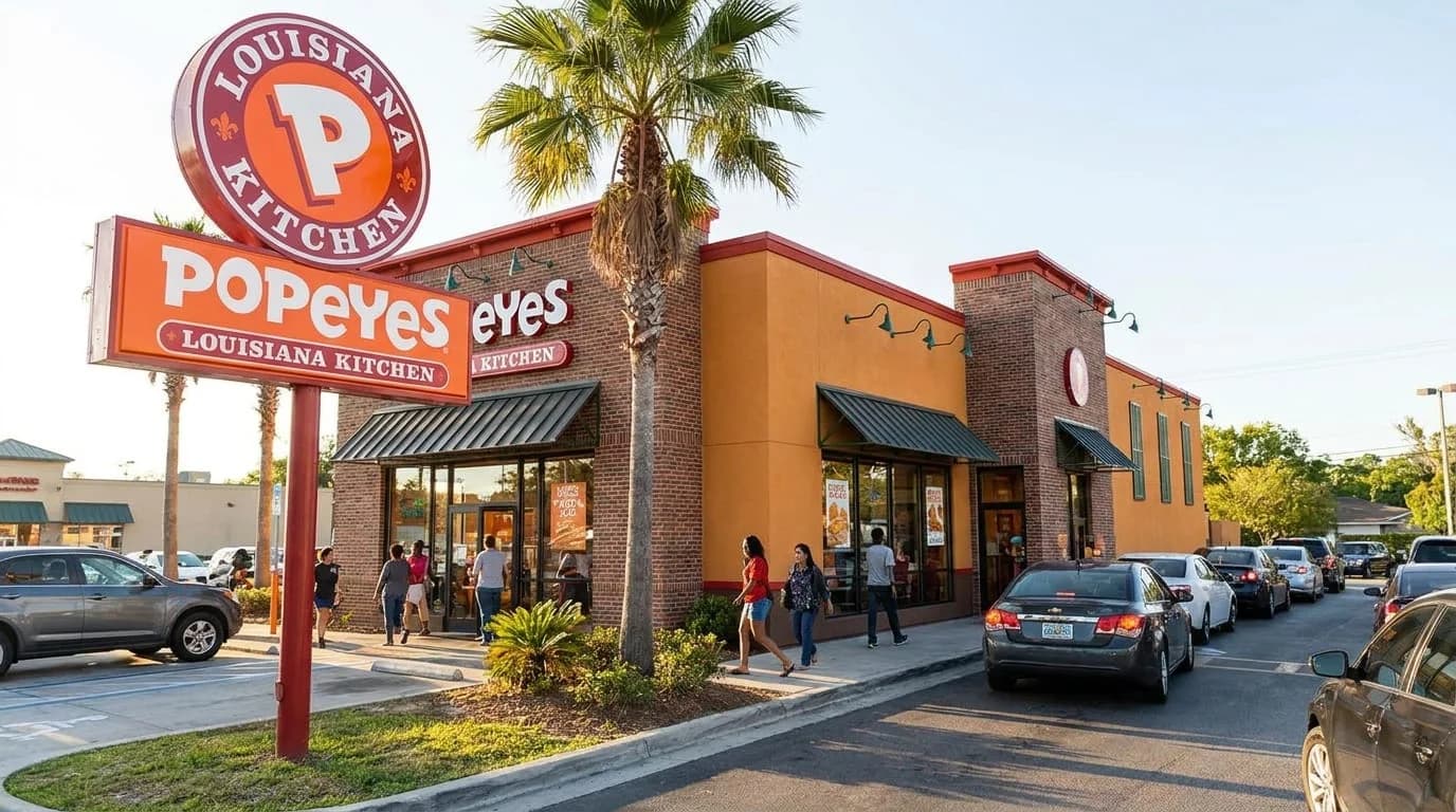 Popeyes menu