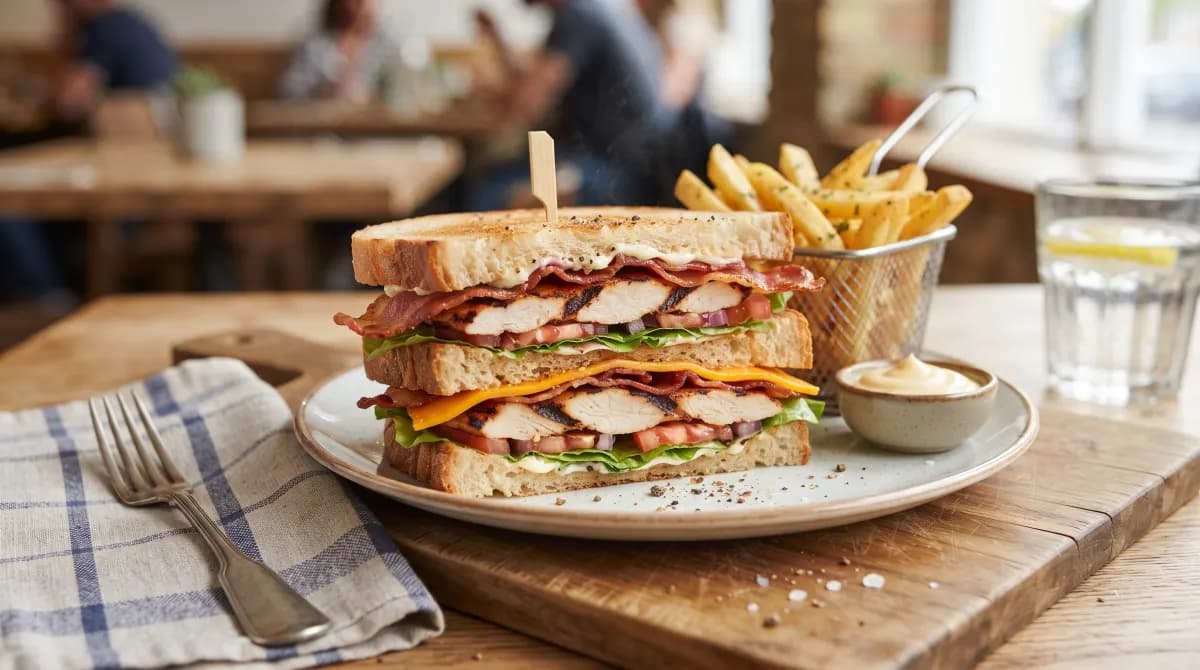 Grilled Chicken Club Sandwich from the Chick-fil-A menu