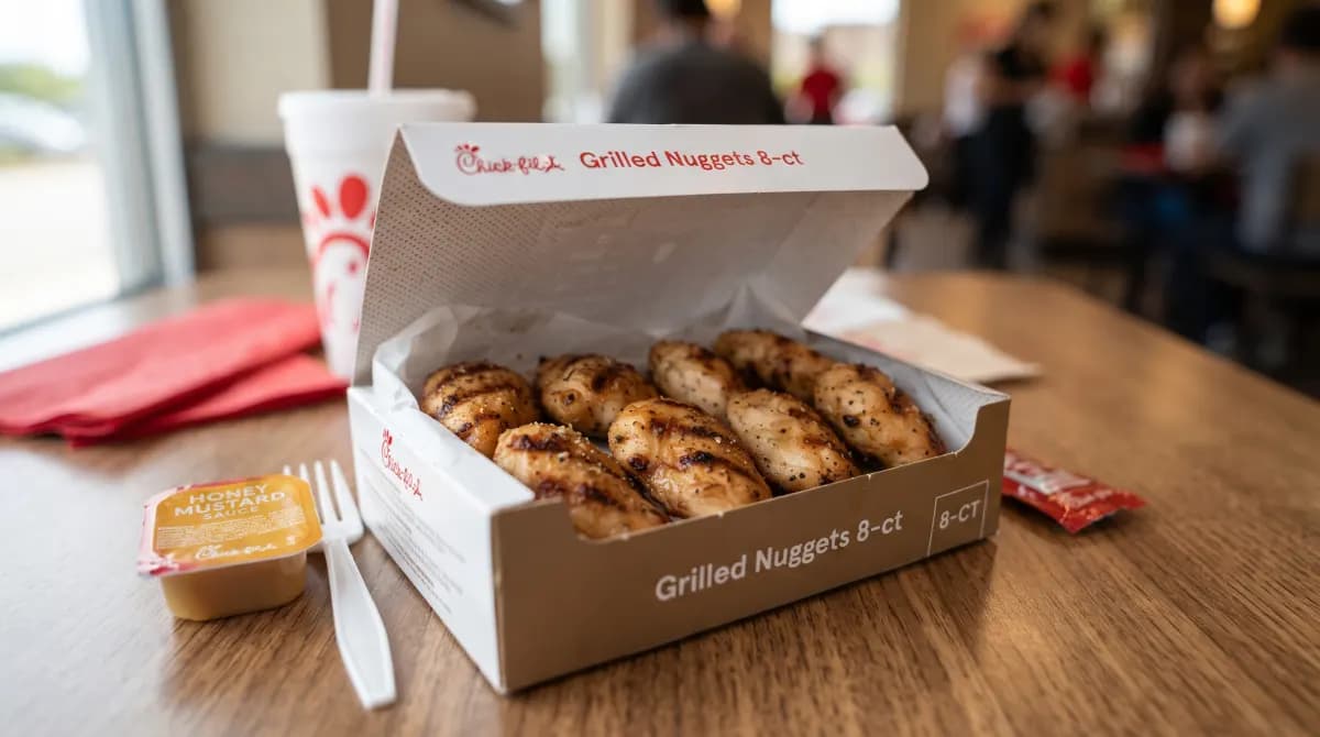 Grilled Nuggets, 8 Count from the Chick-fil-A menu