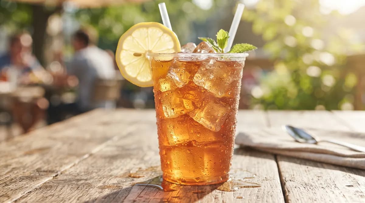 Freshly-Brewed Iced Tea at Chick-fil-A