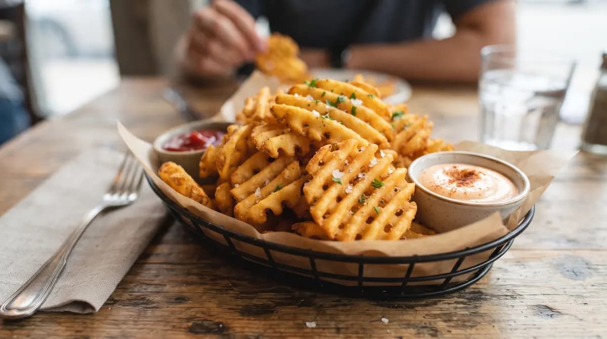 Waffle Potato Fries at Chick-fil-A