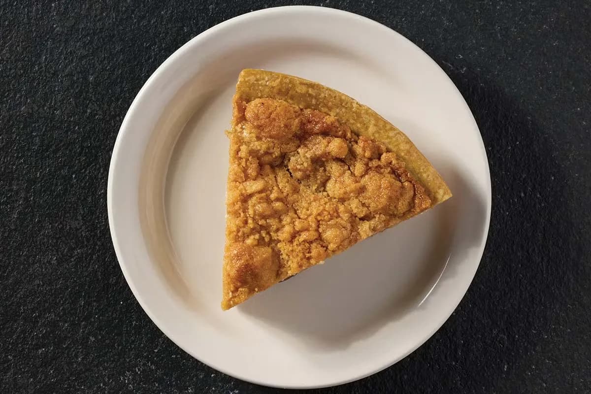 Apple Streusel Pie at Cracker Barrel