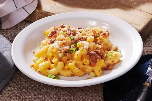 Bacon Mac n' Cheese at Cracker Barrel