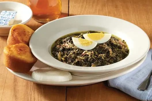 Turnip Greens at Cracker Barrel