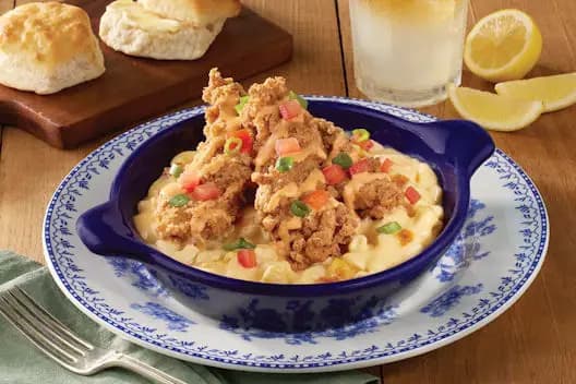 Buffalo Buttermilk Ranch Mac n' Cheese at Cracker Barrel