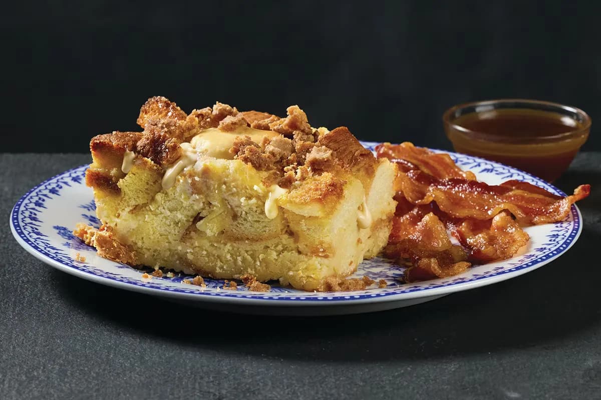 Butter Pecan French Toast Bake at Cracker Barrel