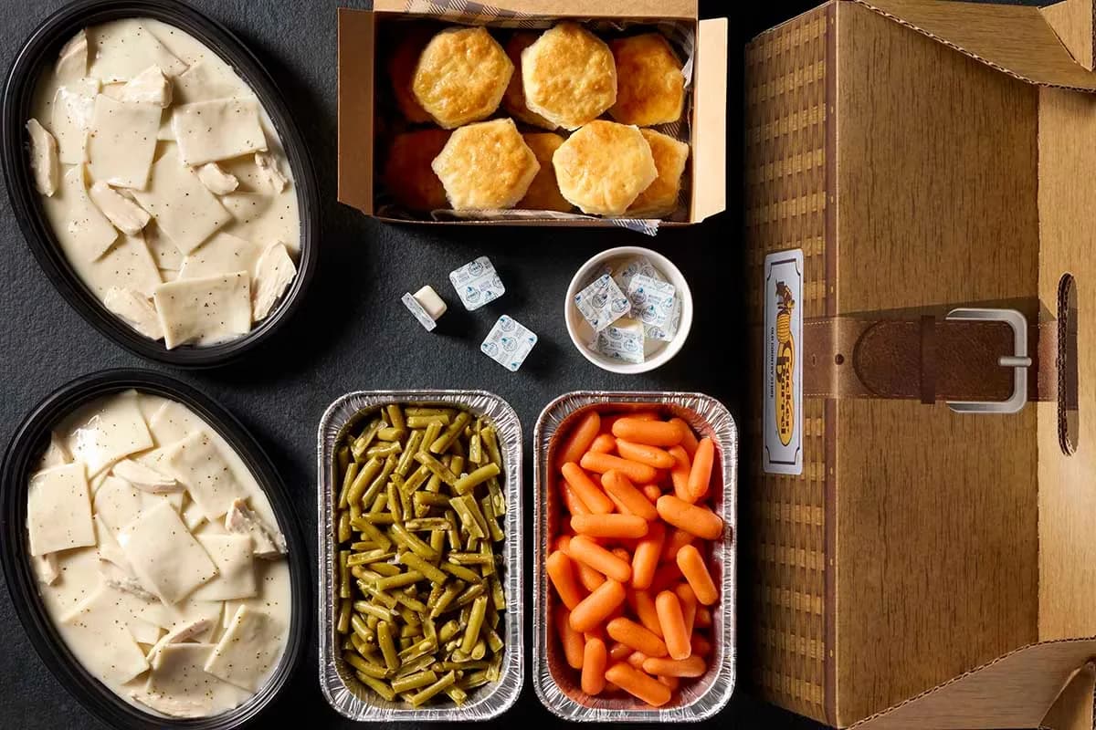 Chicken n' Dumplins Family Meal at Cracker Barrel