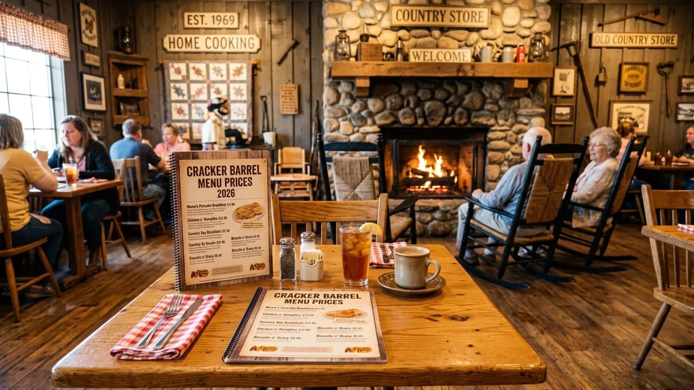 Cracker Barrel Menu Prices 2026: Breakfast All Day, $11.99 Dumplins & Full Guide