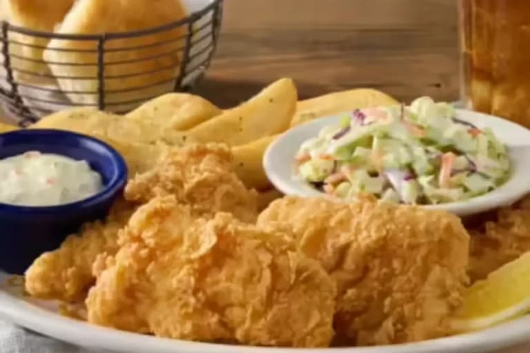 Friday: Fish Fry at Cracker Barrel