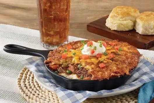 Hashbrown Casserole Shepherd's Pie at Cracker Barrel