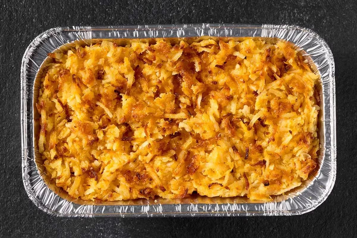 Hashbrown Casserole at Cracker Barrel