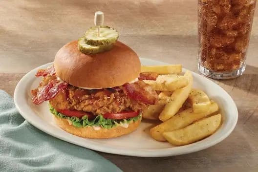 Homestyle Fried Chicken BLT at Cracker Barrel