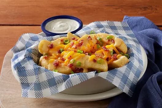 Loaded Steak Fries at Cracker Barrel